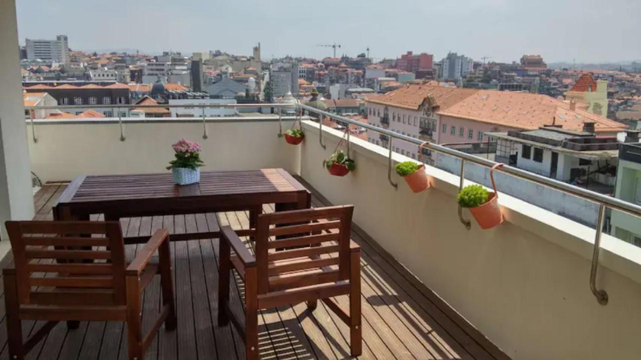 Unique Penthouse Porto Near Livaria Lello - 40M2 Terrace And Free Parking Exterior foto